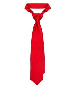 Red Silk Tie