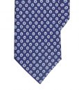 Blue Dotted Silk Tie