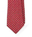 Red Dotted Silk Tie
