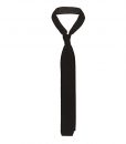 Black Wool Knit Tie